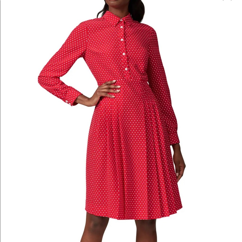 Draper James Res Polka Dot Dress